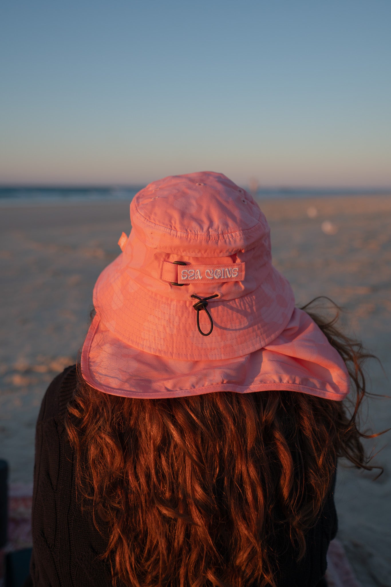 Florals and Corals - Ocean Hat