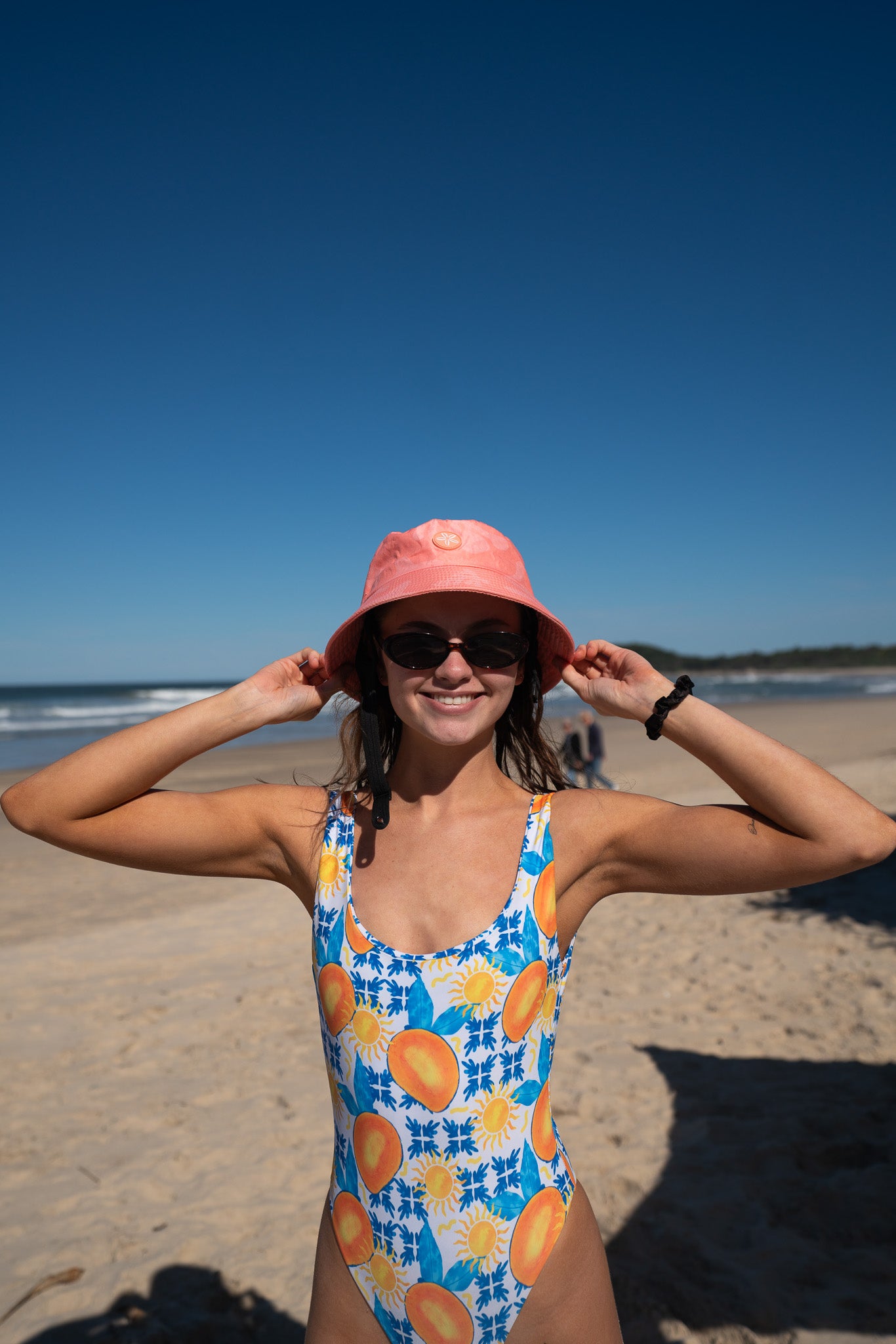 Florals and Corals - Ocean Hat