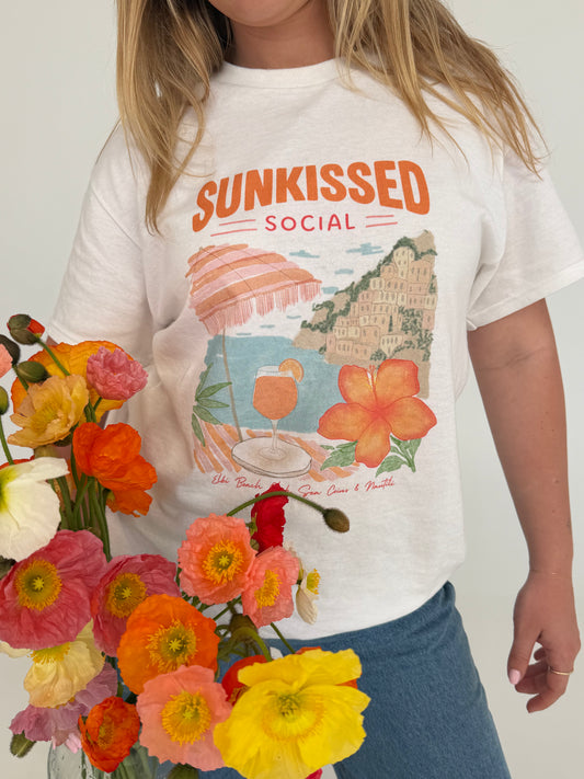 Sunkissed Social Tee